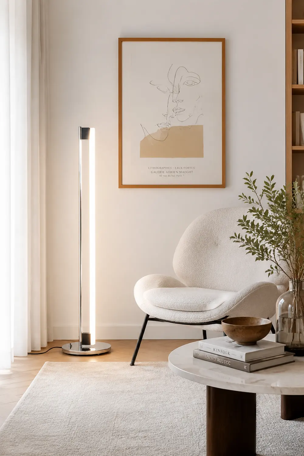 Tube Light Floor Lamp - Lumpaz