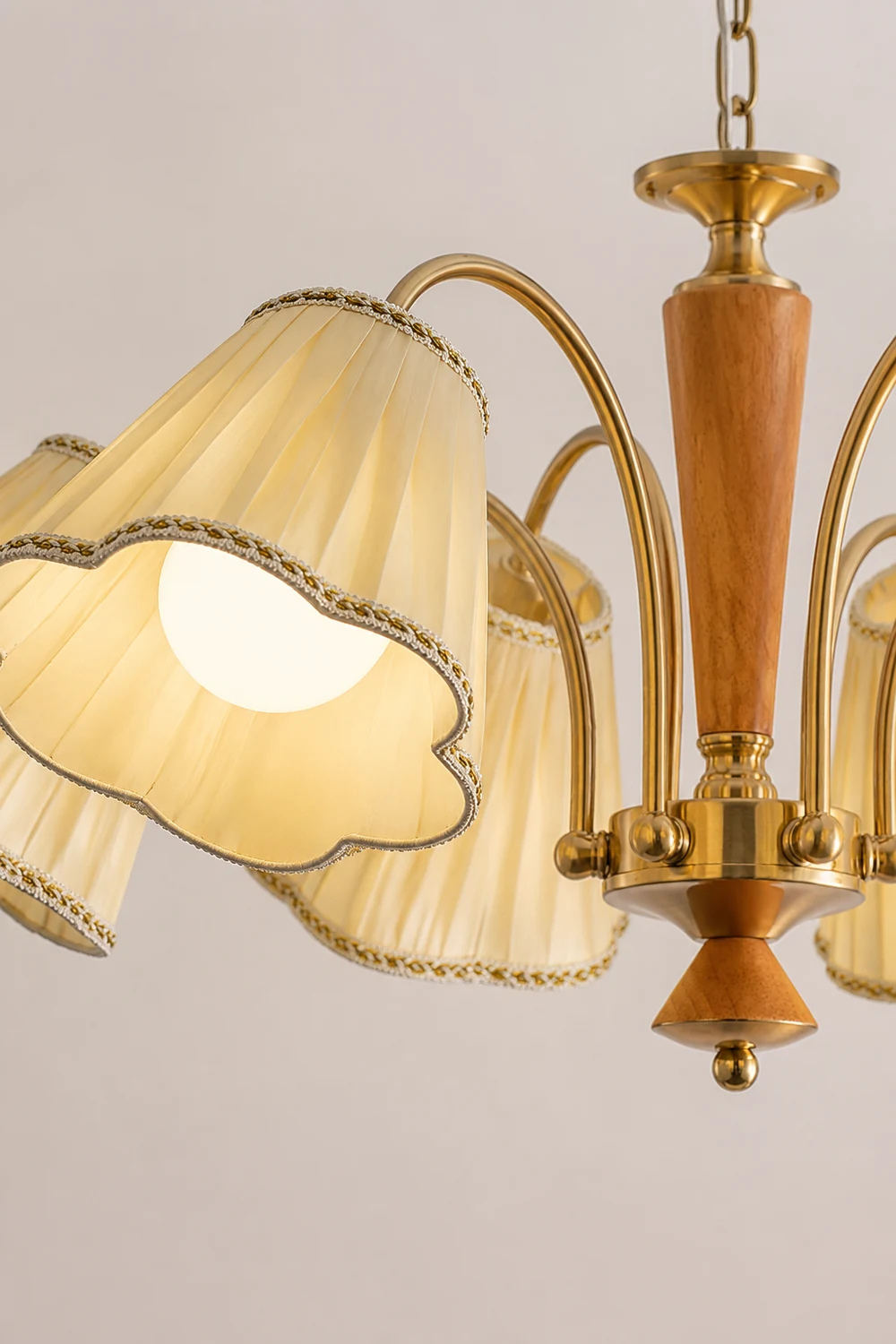 Florentine Fabric Chandelier - Lumpaz