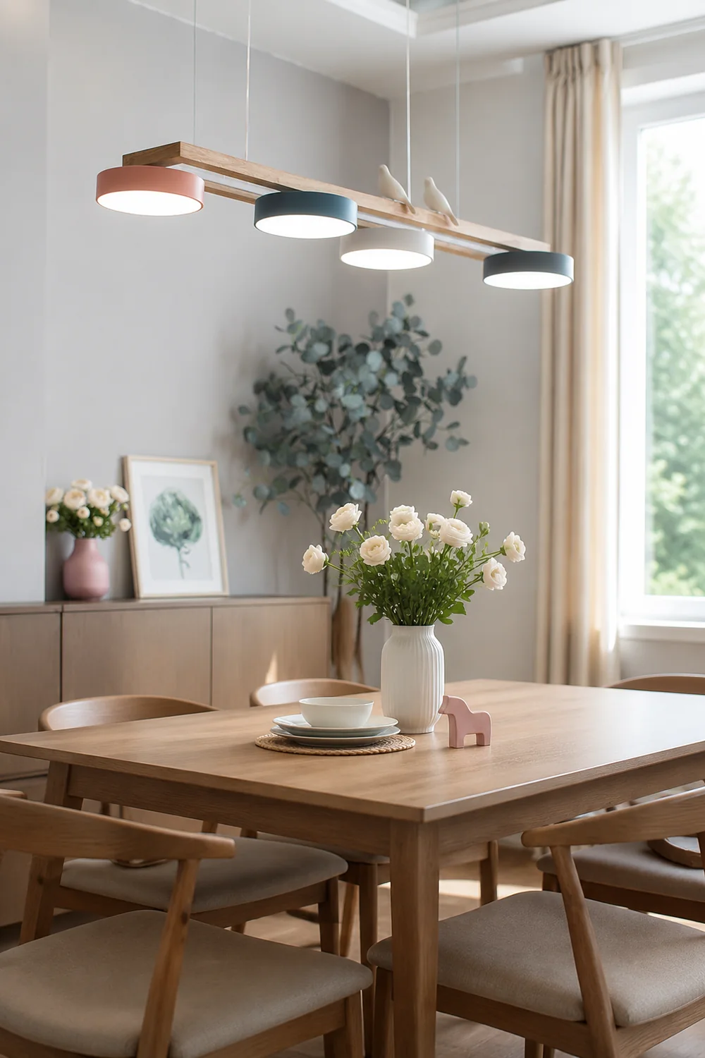 Sienna Bird Long Chandelier - Lumpaz