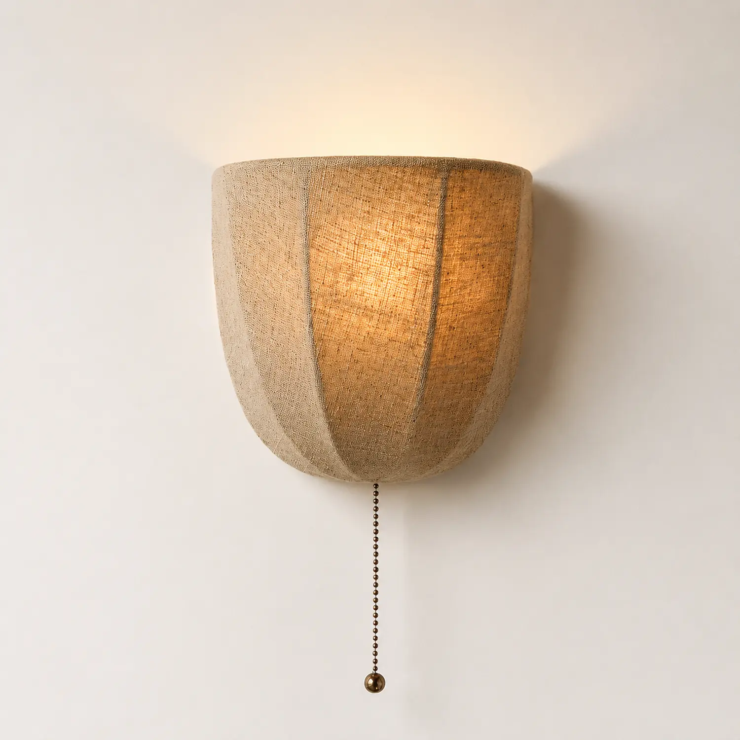 Sienna Linen Wall Sconce - Lumpaz
