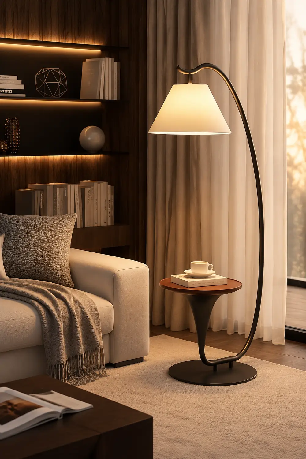 Curvature Floor Lamp - Lumpaz