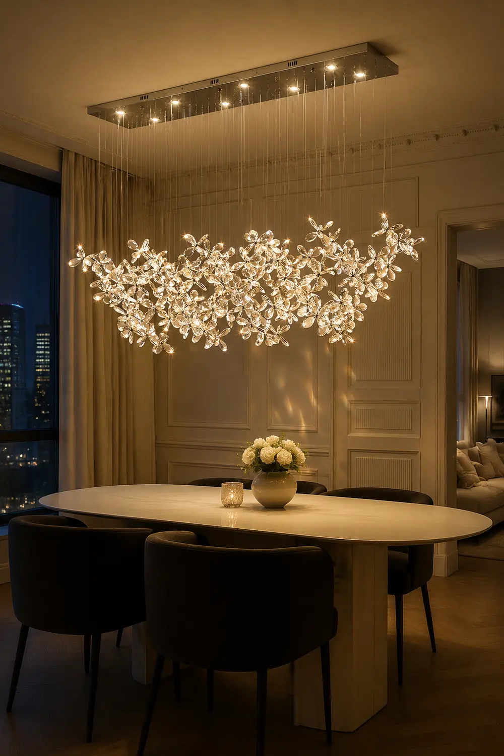 Floating Butterfly Chandelier - Lumpaz