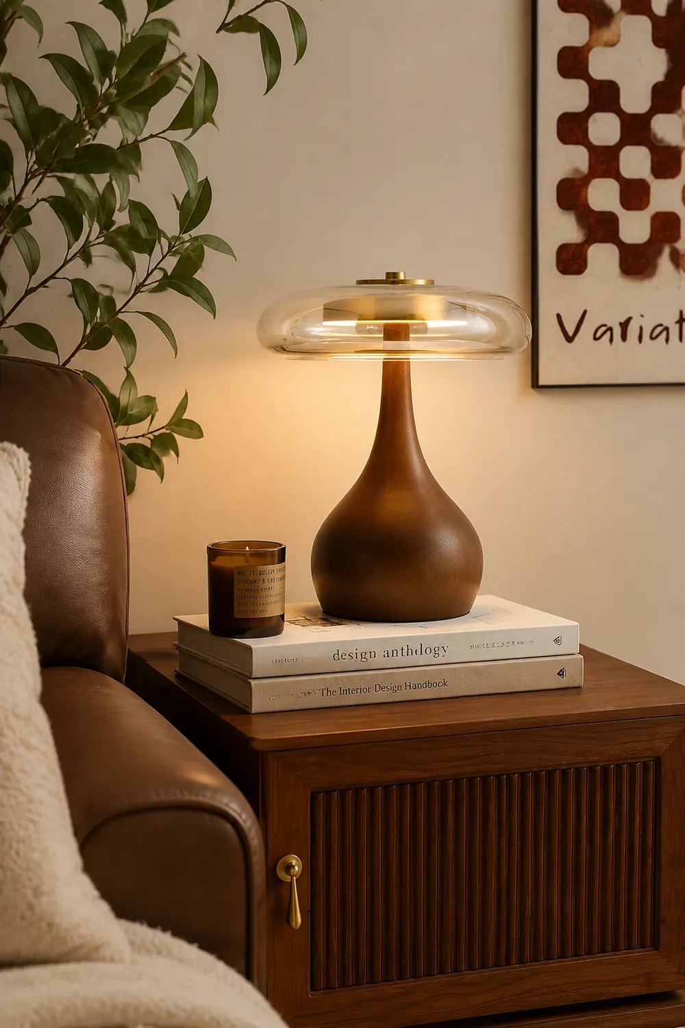 Andi Glass Table Lamp - Lumpaz