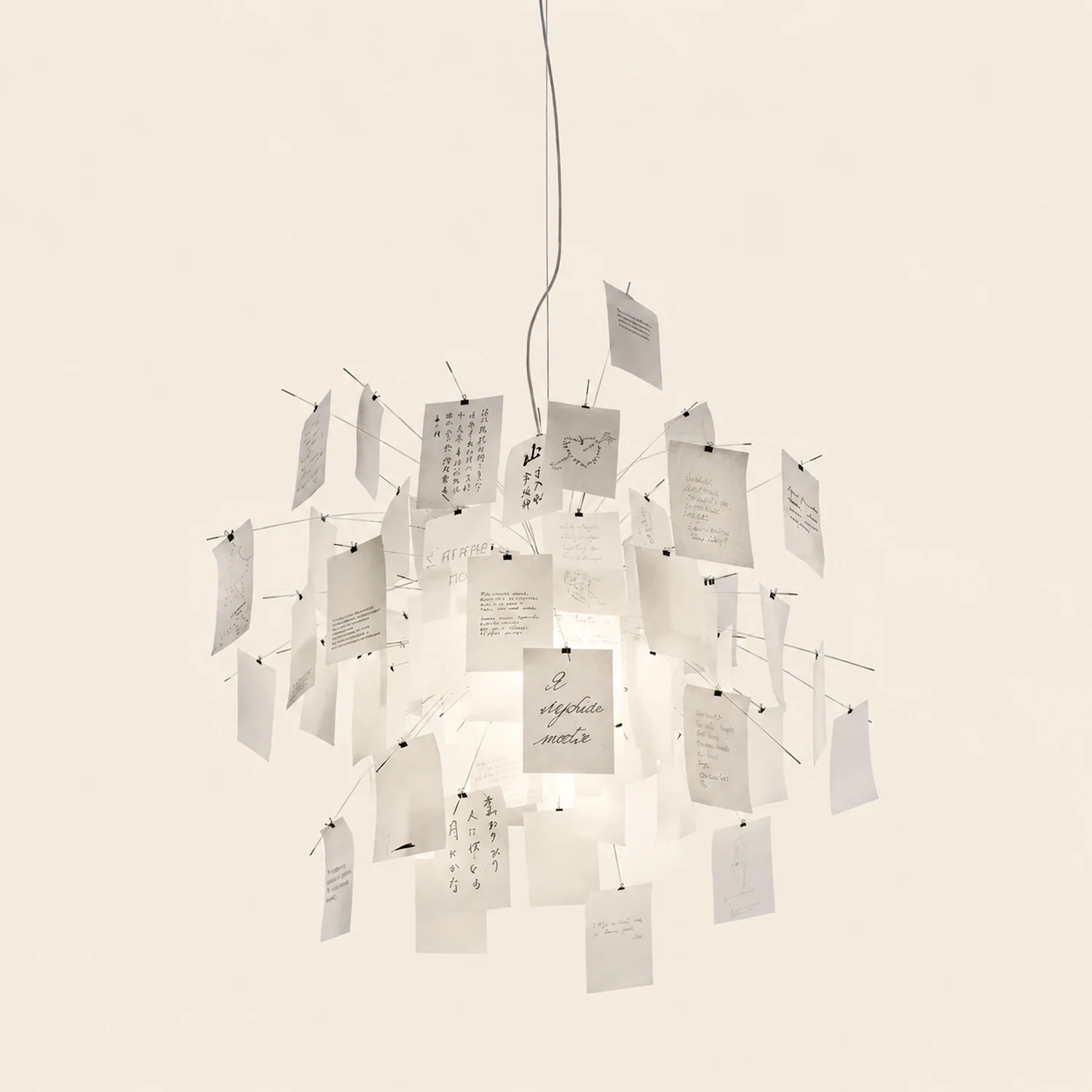 Paper Chandelier - Lumpaz