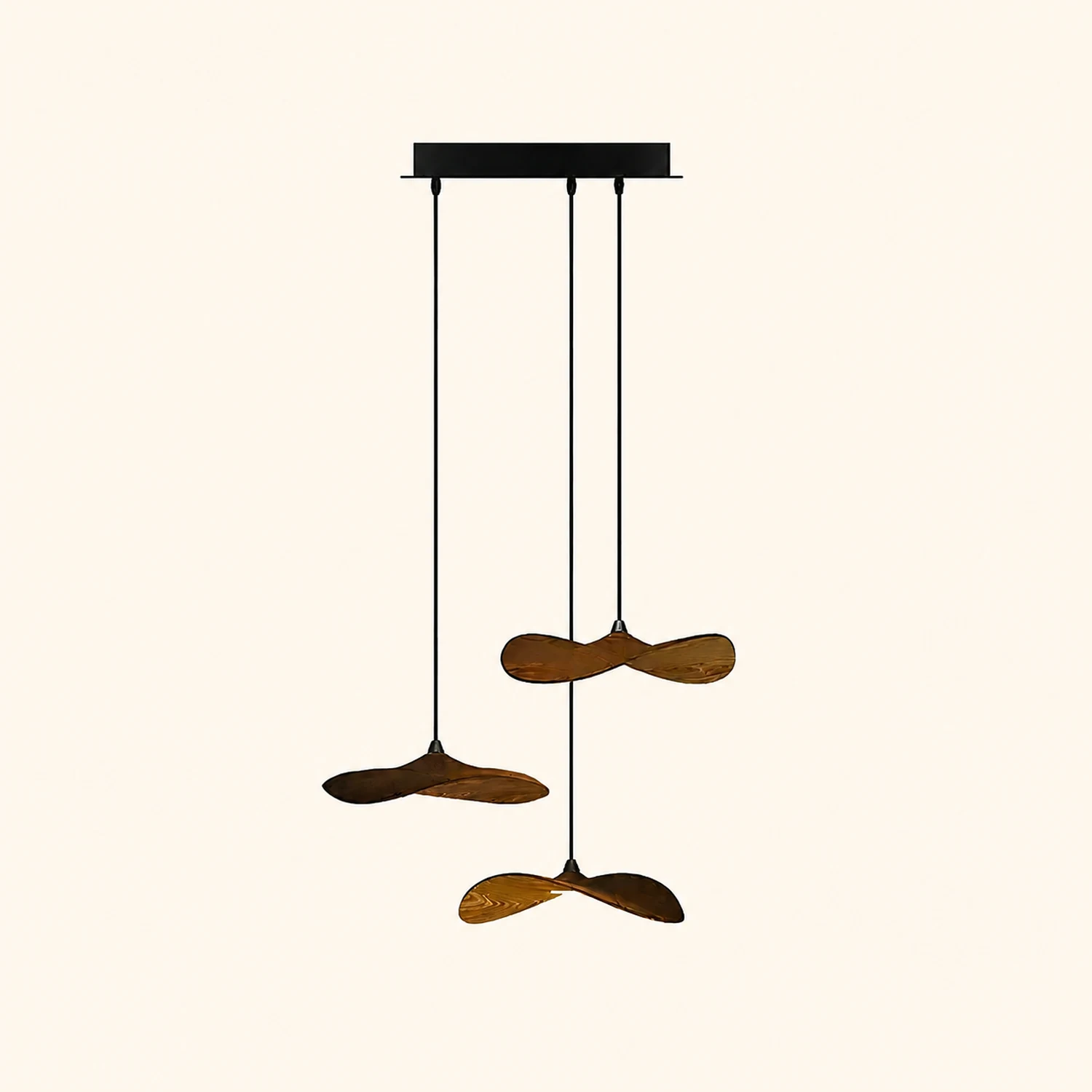 Empty Leaf Chandelier - Lumpaz