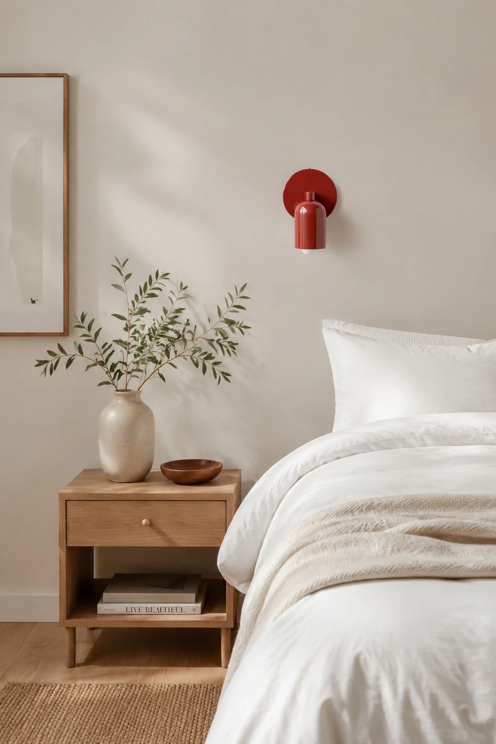 Simple Modern Small Stained Wall Sconce - Lumpaz