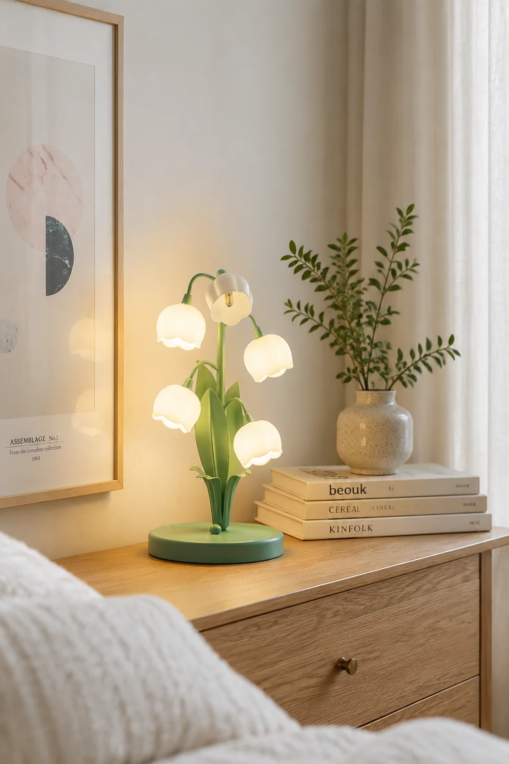 Bell Orchid Table Lamp - Lumpaz