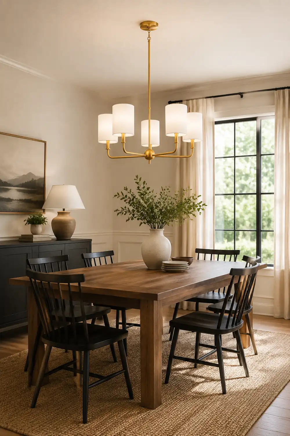 Foxdale Brass Chandelier - Lumpaz