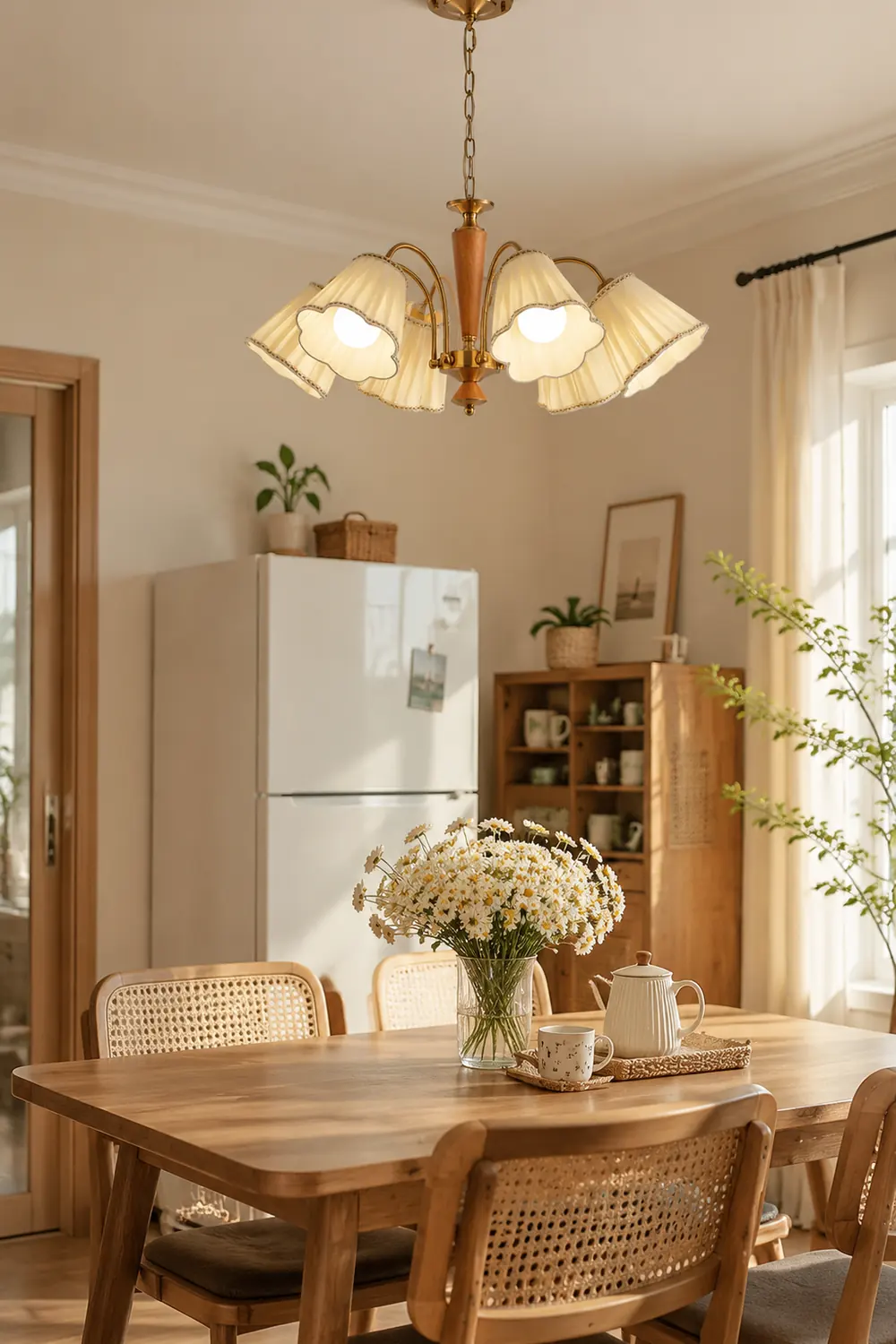 Florentine Fabric Chandelier - Lumpaz