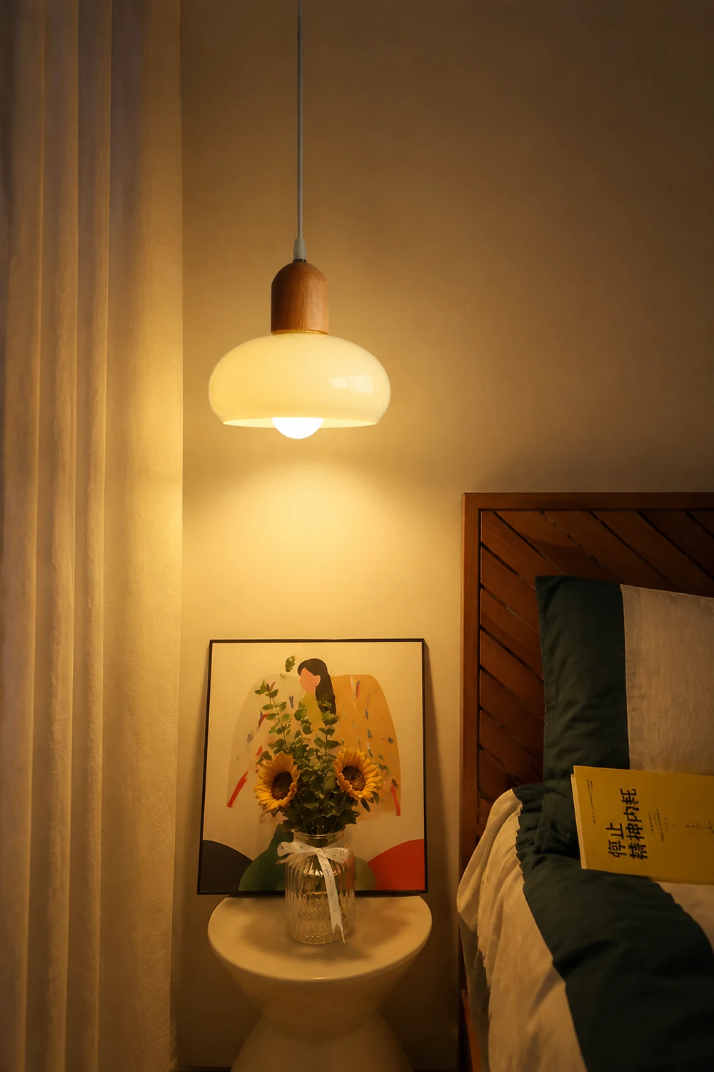 Mellow Glass Pendant Lamp - Lumpaz