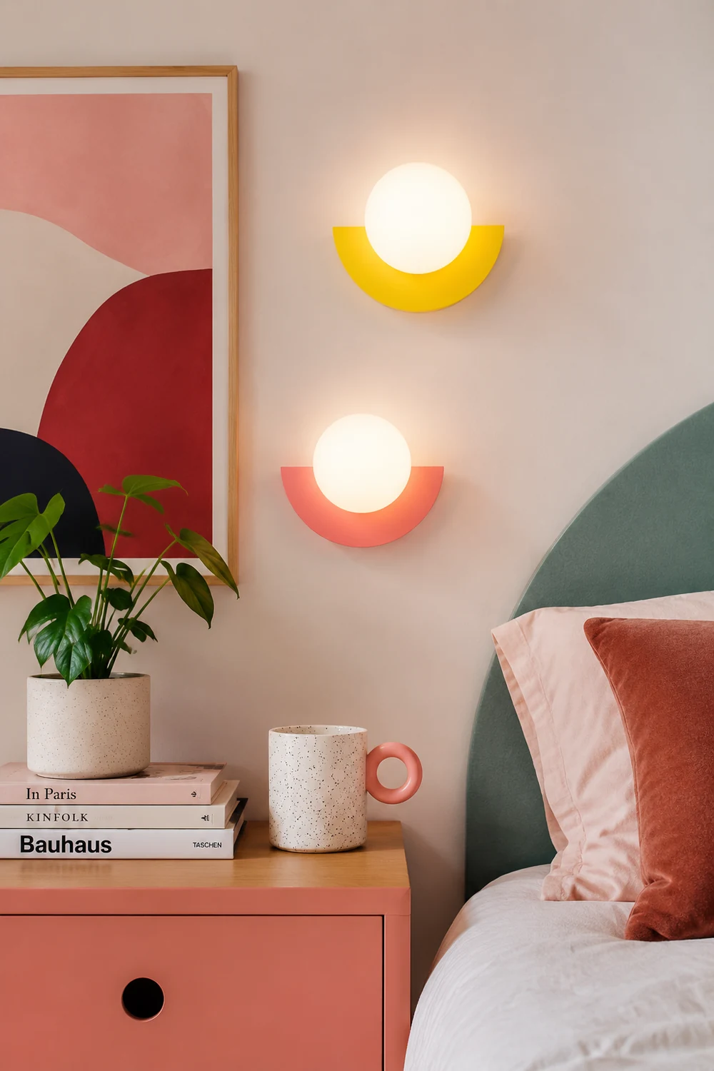 Creative Irregular Colorful Wall Sconce - Lumpaz