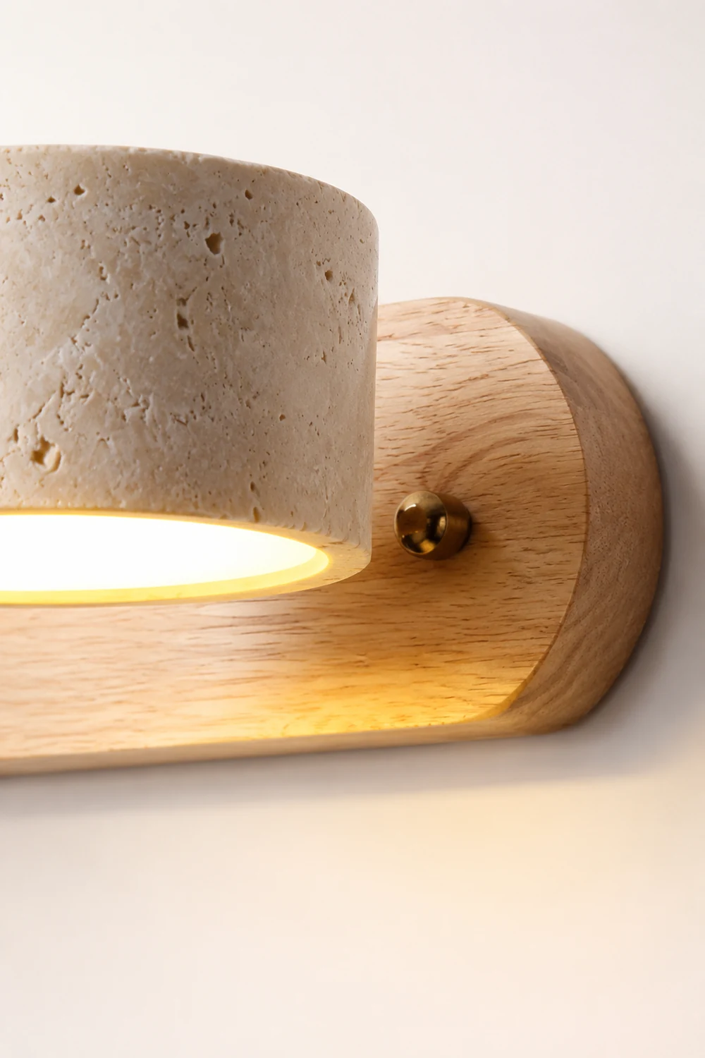 Travertine Duo Wall Light - Lumpaz