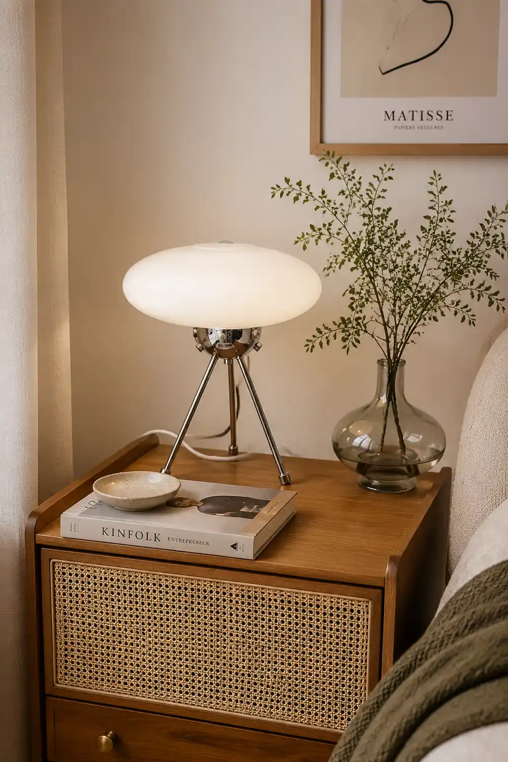 Glass UFO Table Lamp - Lumpaz