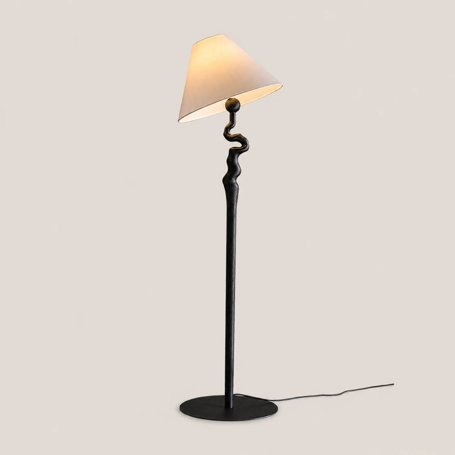Serpentine Twist Floor Lamp - Lumpaz