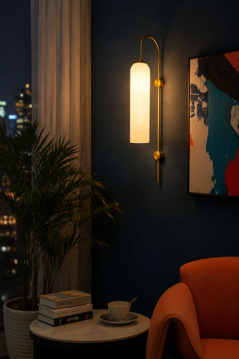 Glass Wall Lamp - Lumpaz