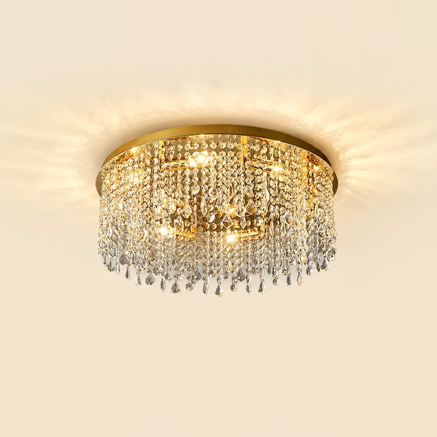 Beirio Crystal Ceiling Lamp - Lumpaz