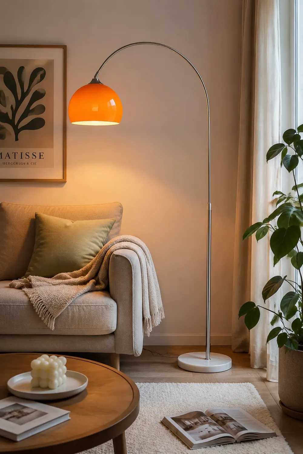 Orla Arch Floor Lamp - Lumpaz