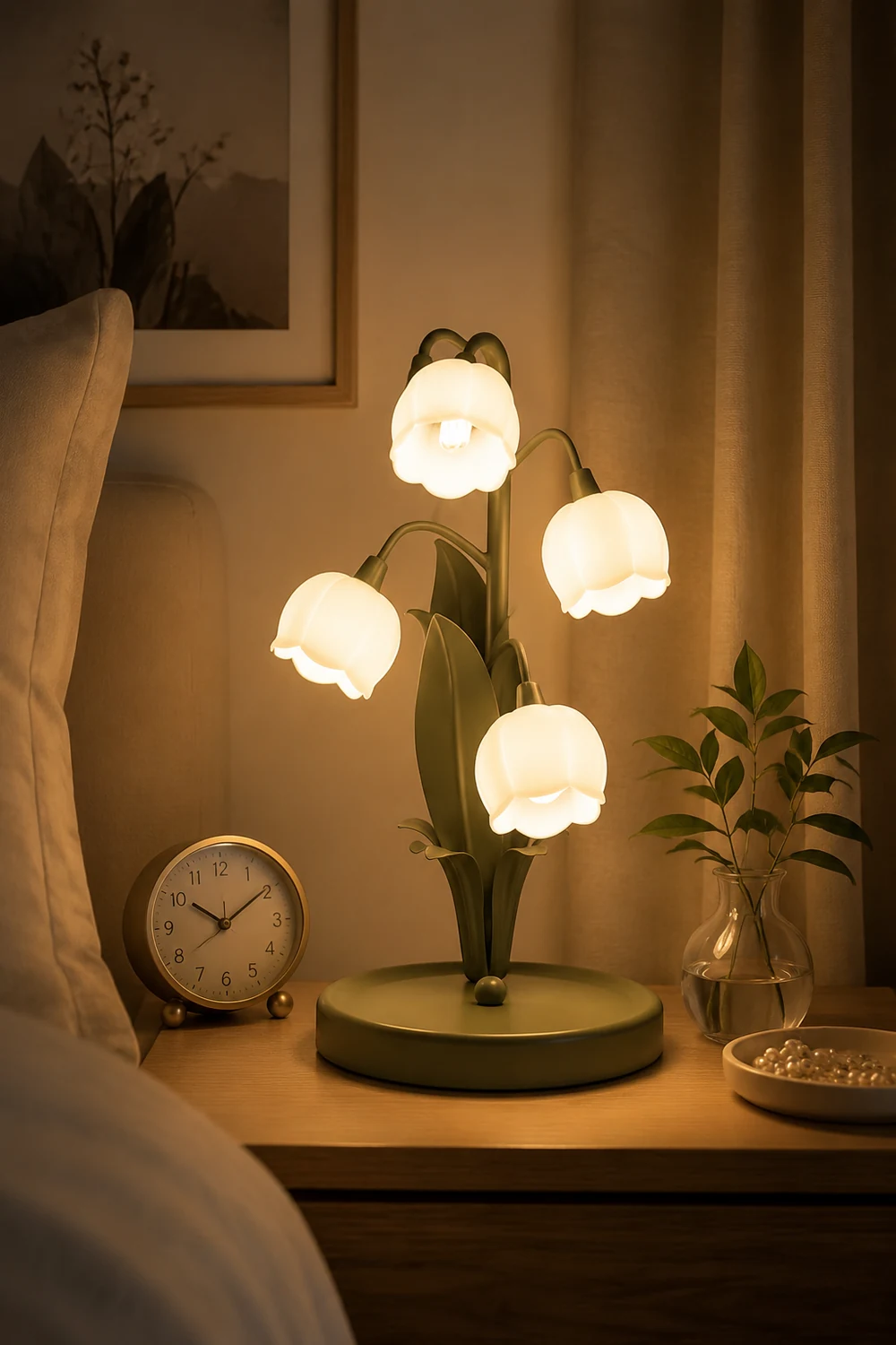 Bell Orchid Table Lamp - Lumpaz