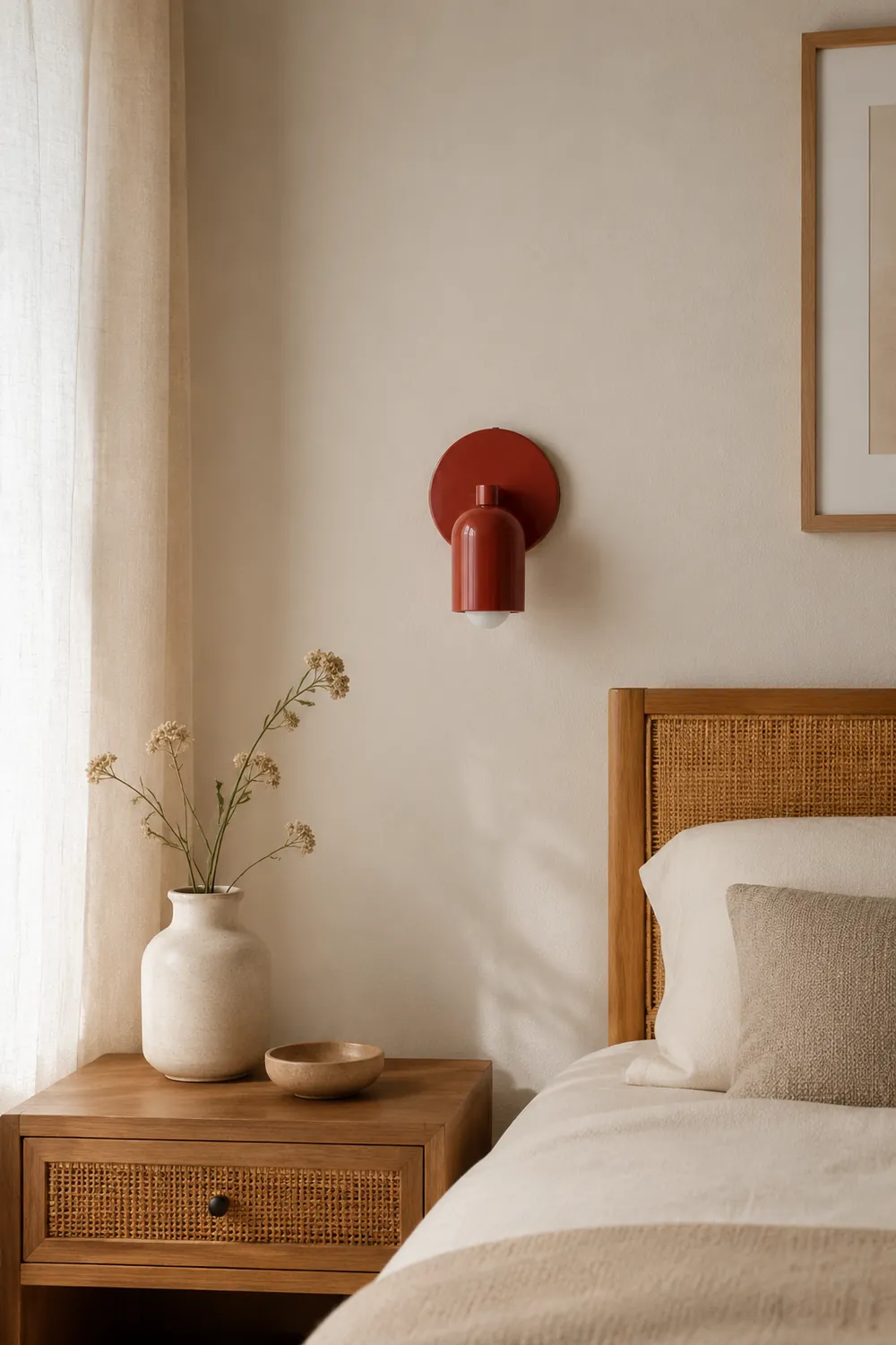 Simple Modern Small Stained Wall Sconce - Lumpaz