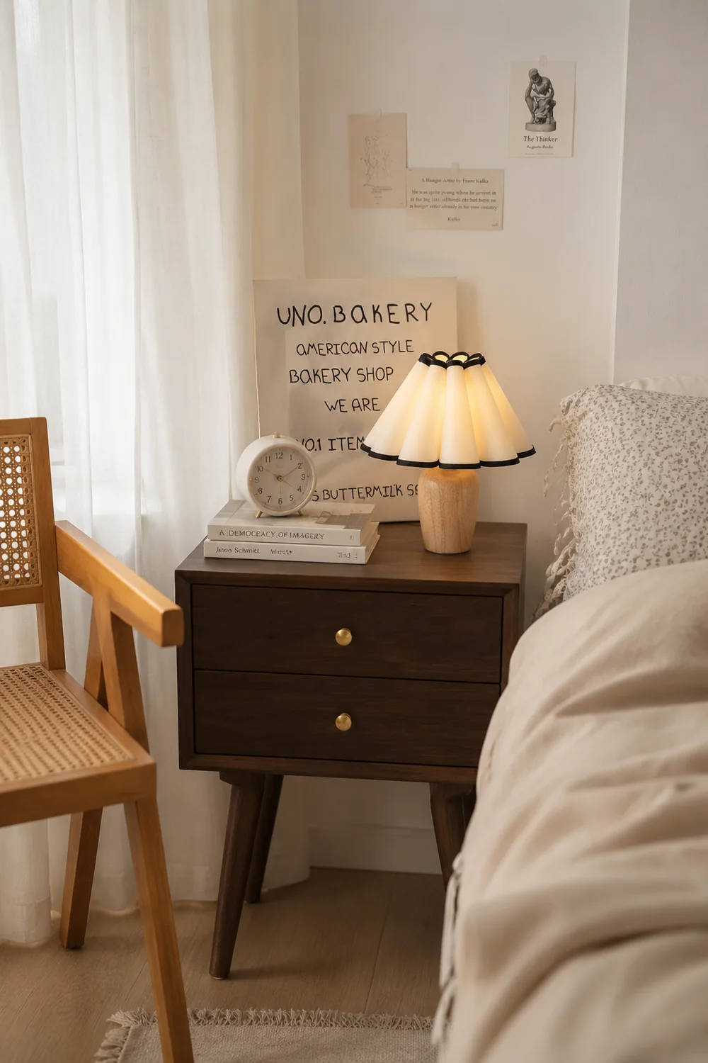 Vintage Fluted Table Lamp - Lumpaz