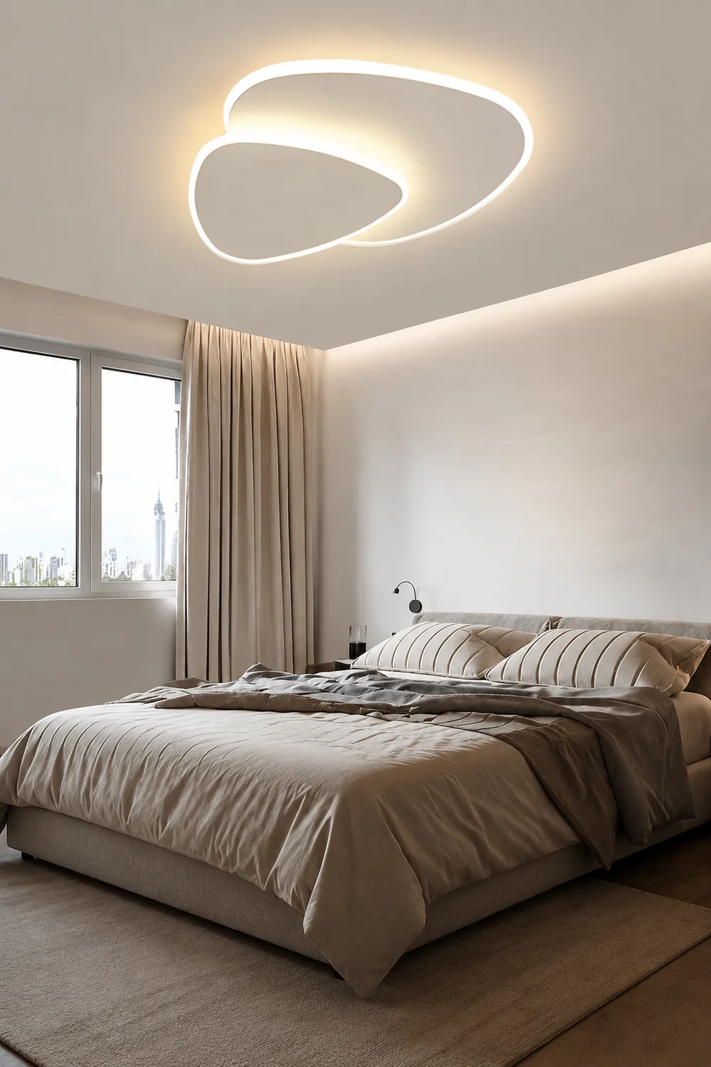 Nordic Geometry LED Acrylic Ceiling Light - Lumpaz