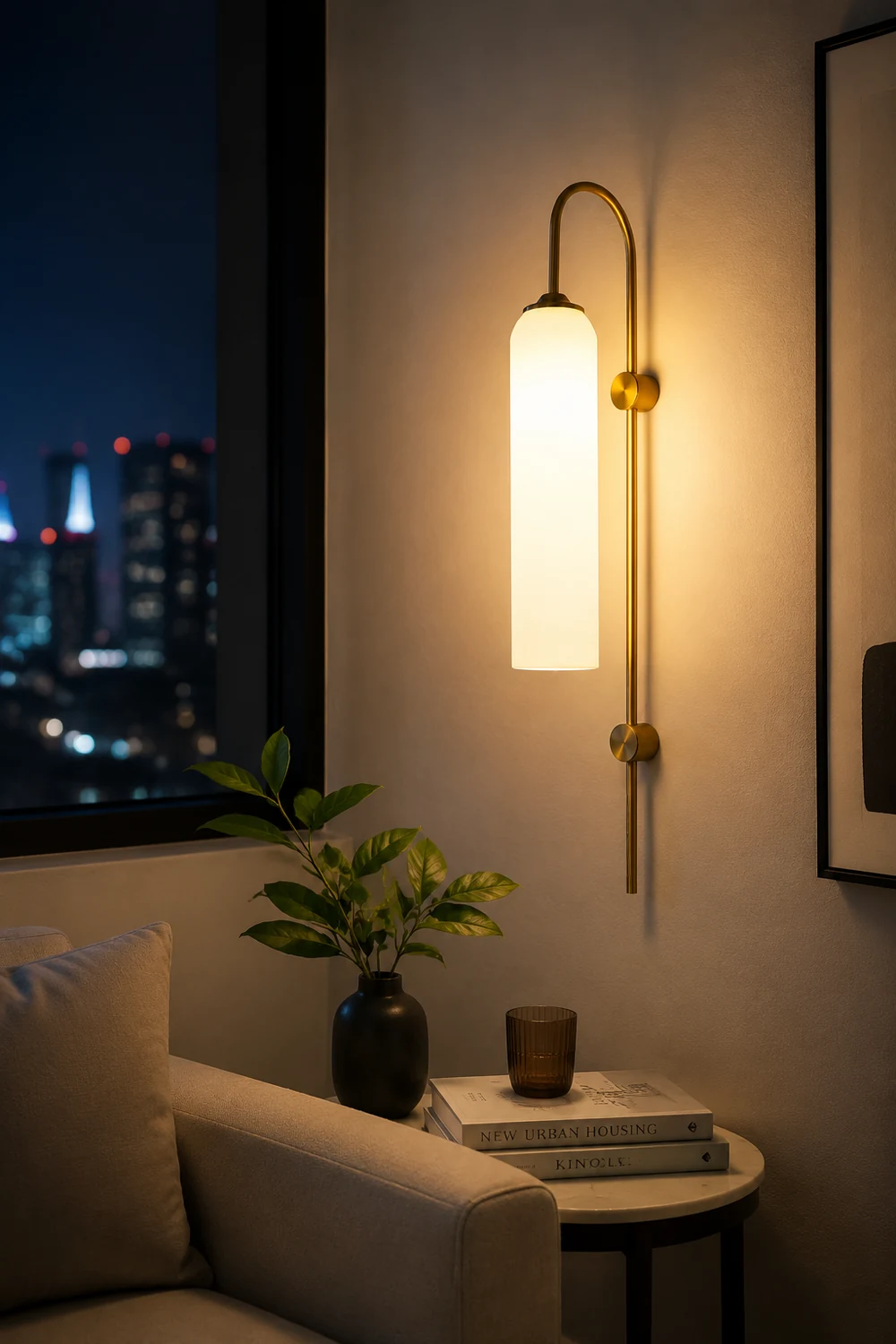 Glass Wall Lamp - Lumpaz