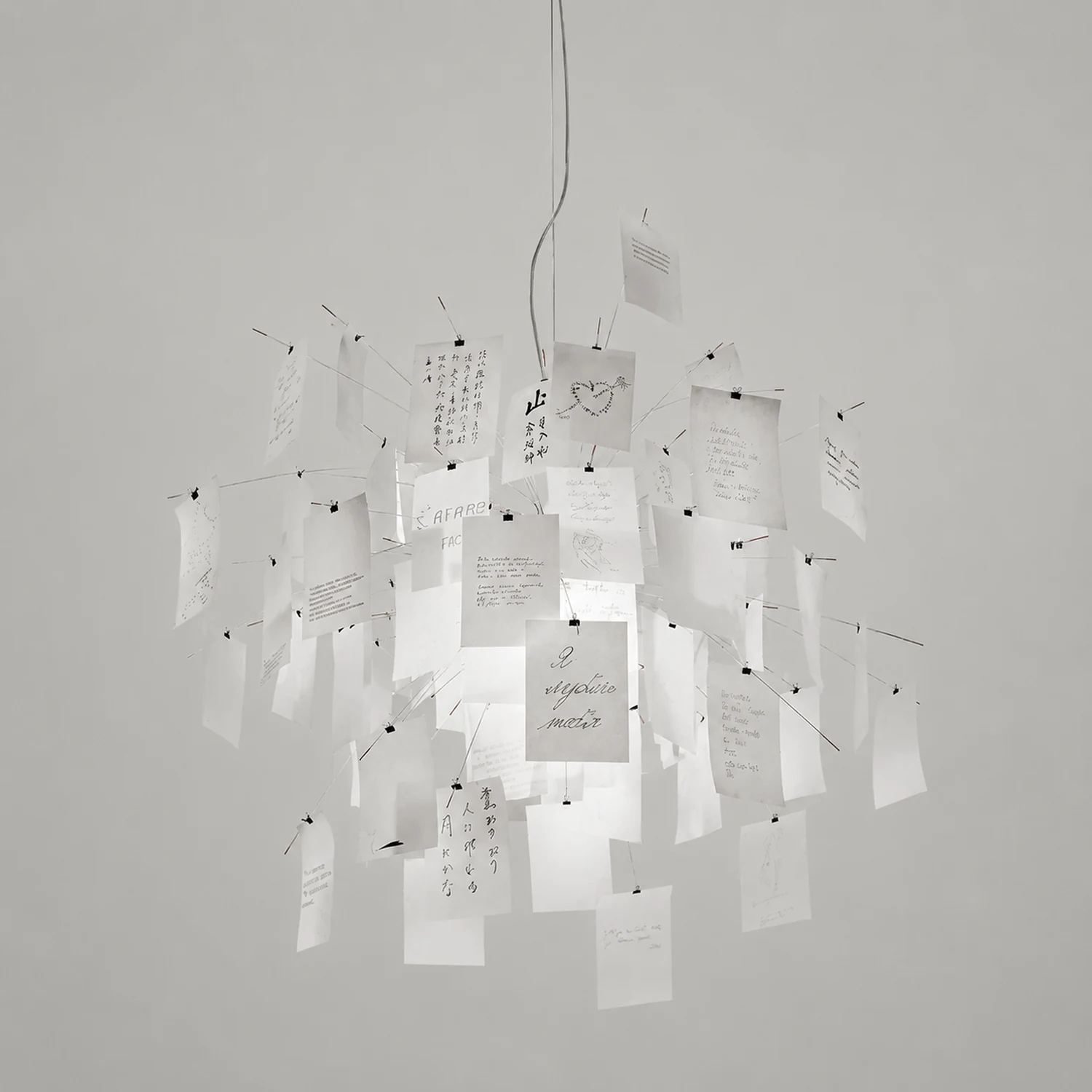 Paper Chandelier - Lumpaz