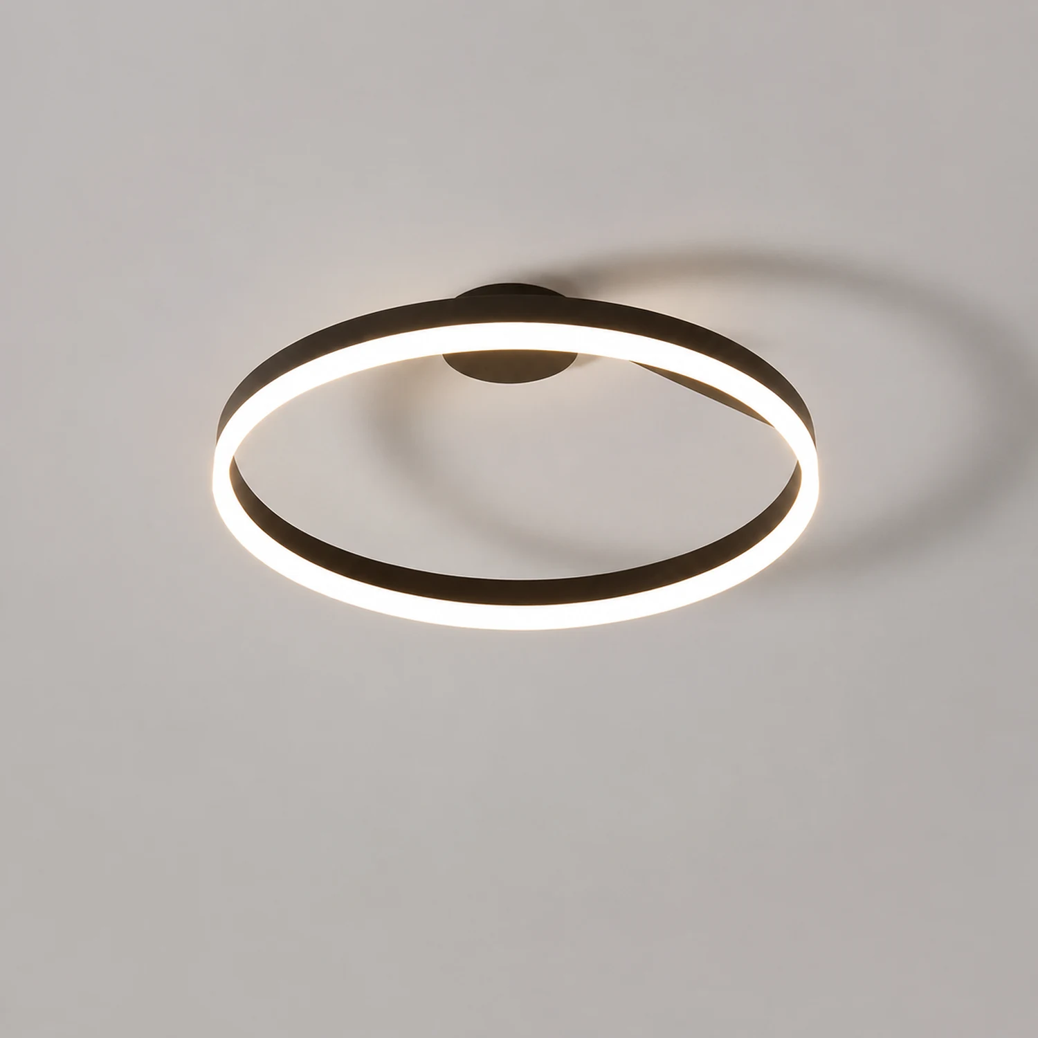Nordic LED Geometry Circle Ceiling Light - Lumpaz