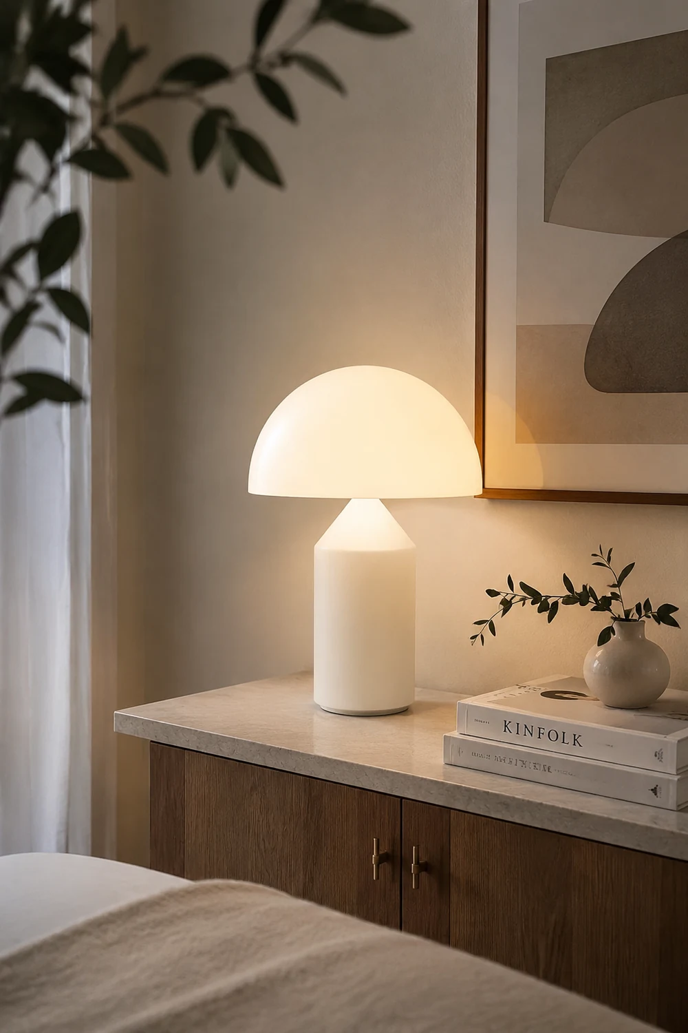 Atollo Glass Table Lamp - Lumpaz