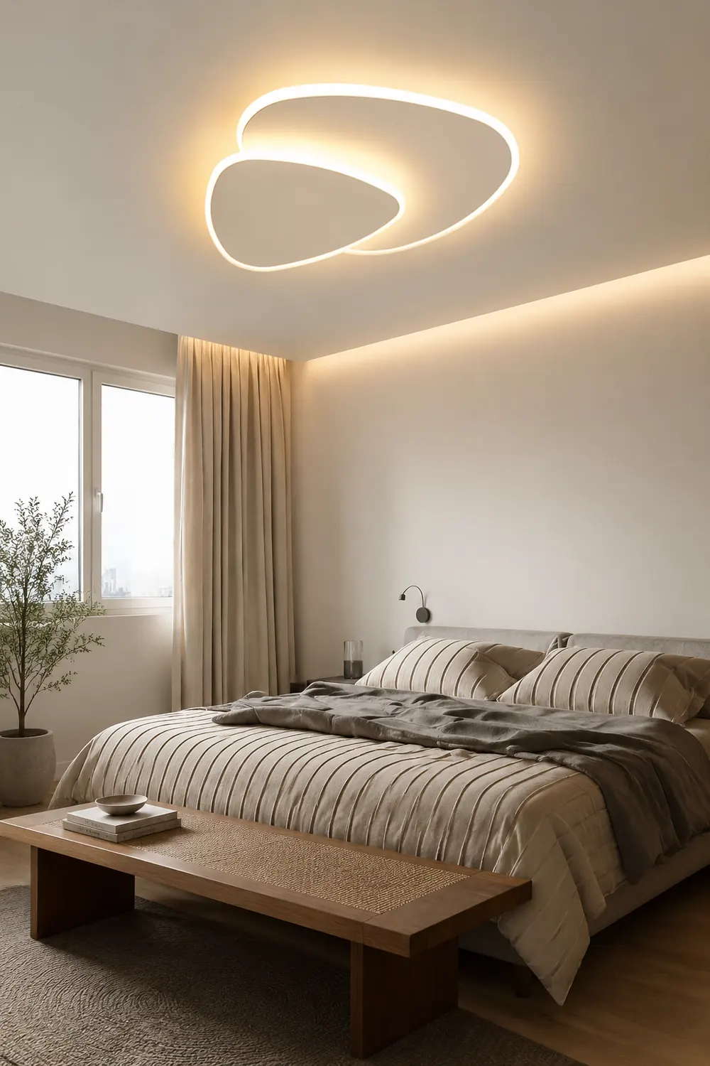 Nordic Geometry LED Acrylic Ceiling Light - Lumpaz