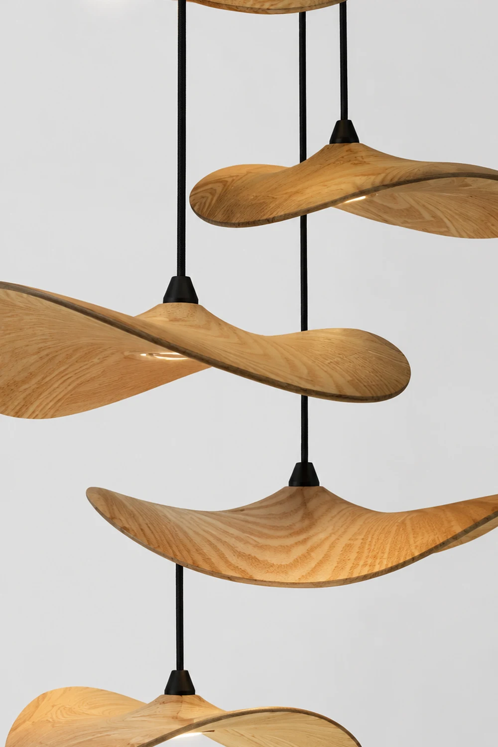 Empty Leaf Chandelier - Lumpaz
