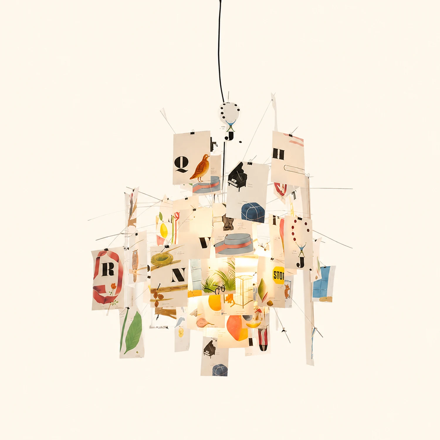 Paper Chandelier - Lumpaz