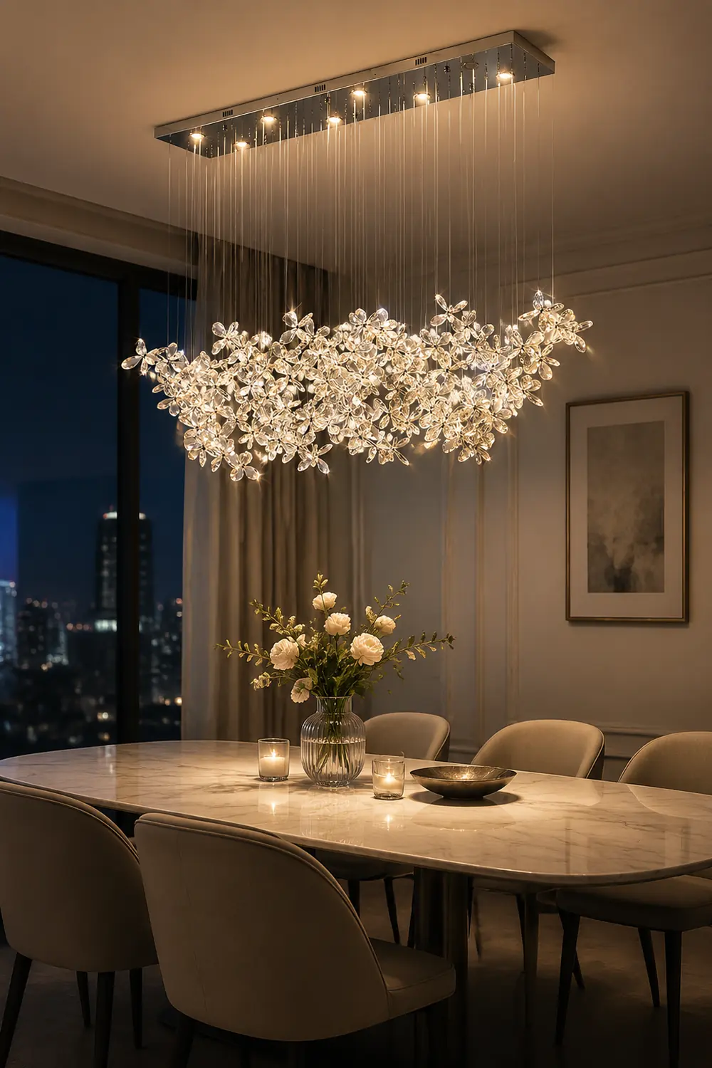 Floating Butterfly Chandelier - Lumpaz