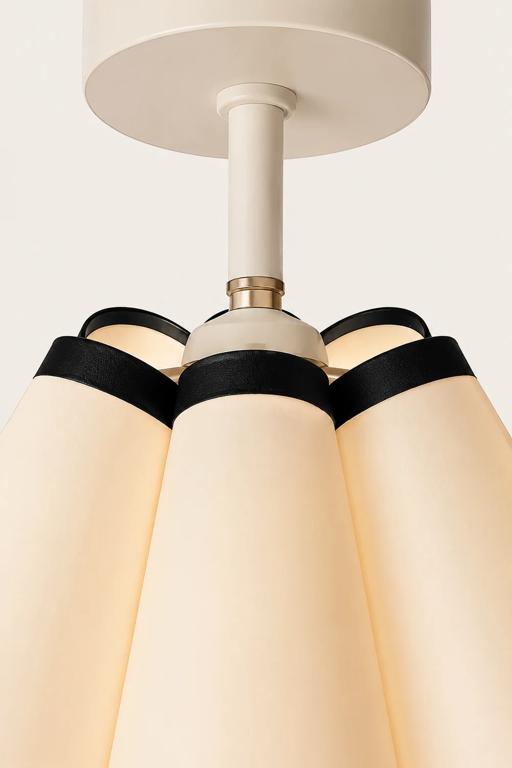 Vintage Fluted Table Lamp - Lumpaz