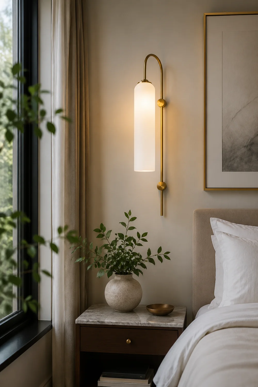 Glass Wall Lamp - Lumpaz
