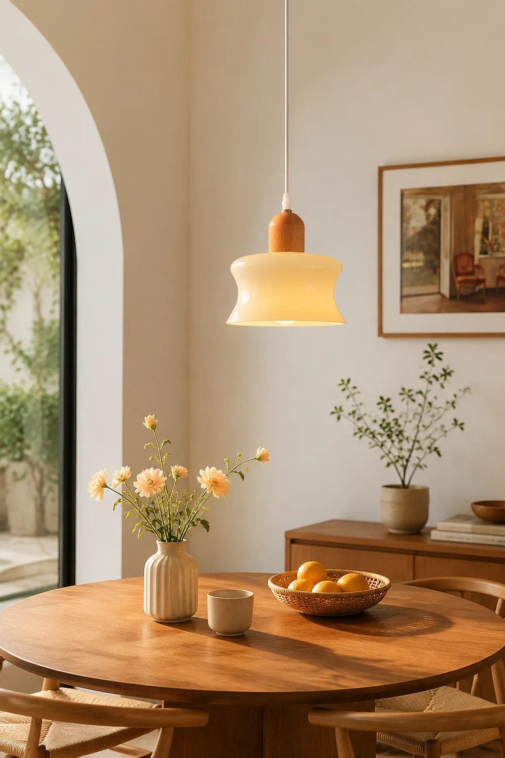 Mellow Glass Pendant Lamp - Lumpaz