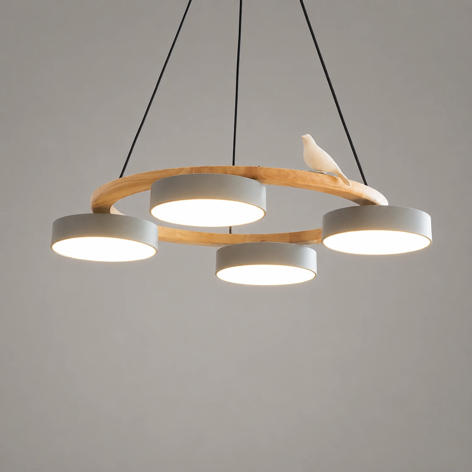 Sienna Bird Round Chandelier - Lumpaz