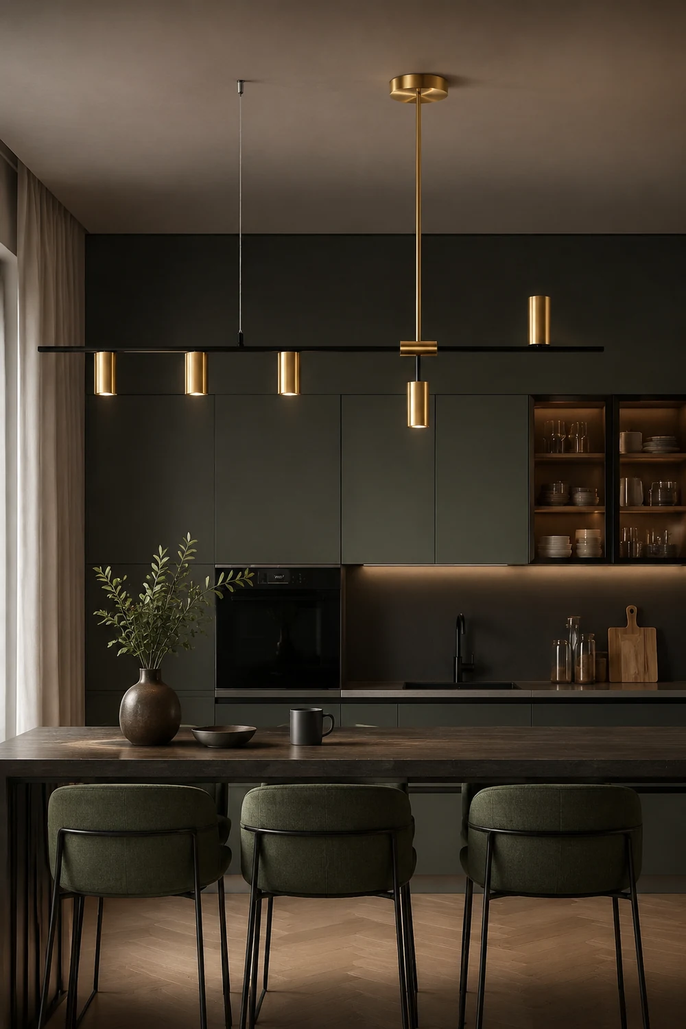 Cassandra Linear Chandelier - Lumpaz