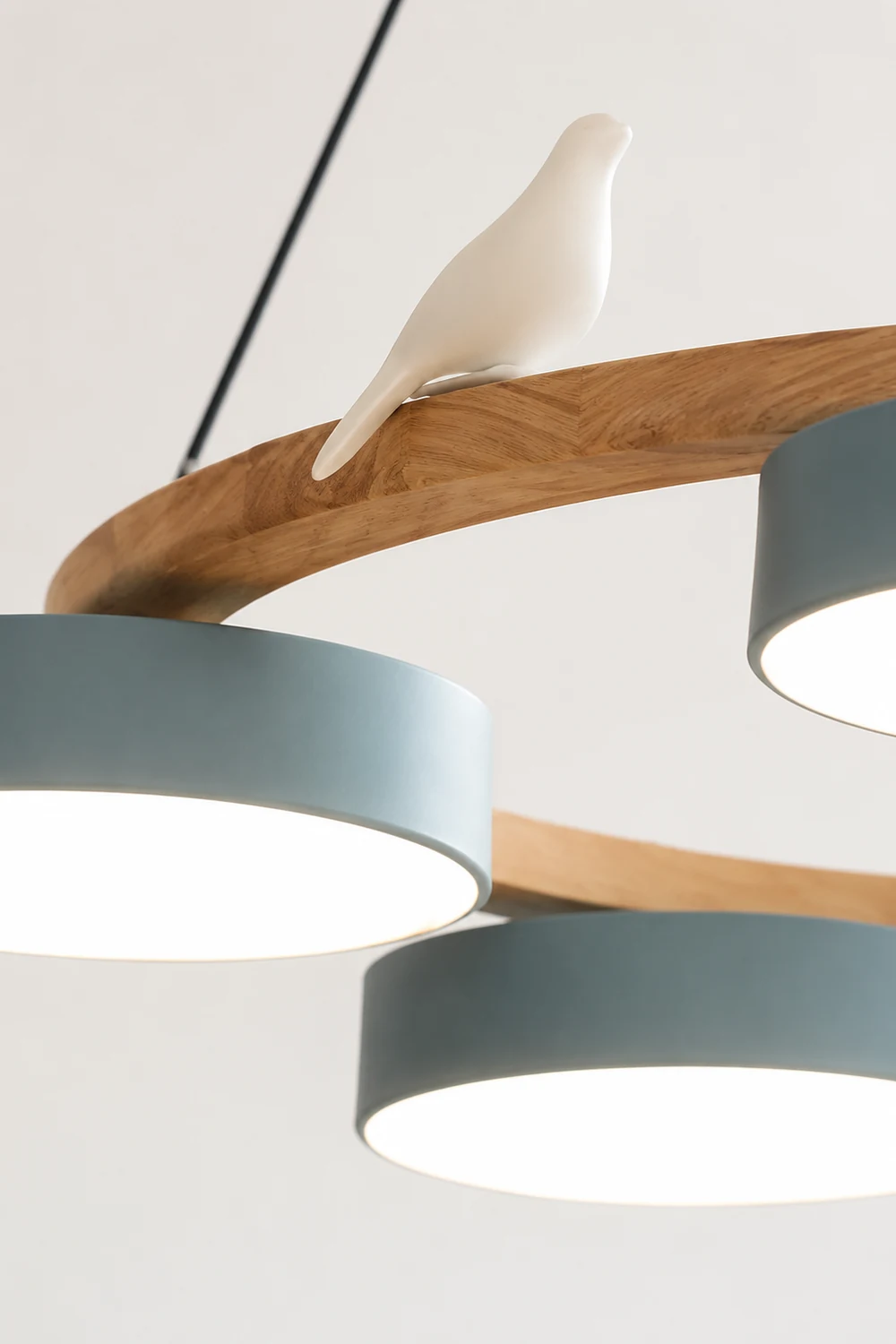 Sienna Bird Round Chandelier - Lumpaz