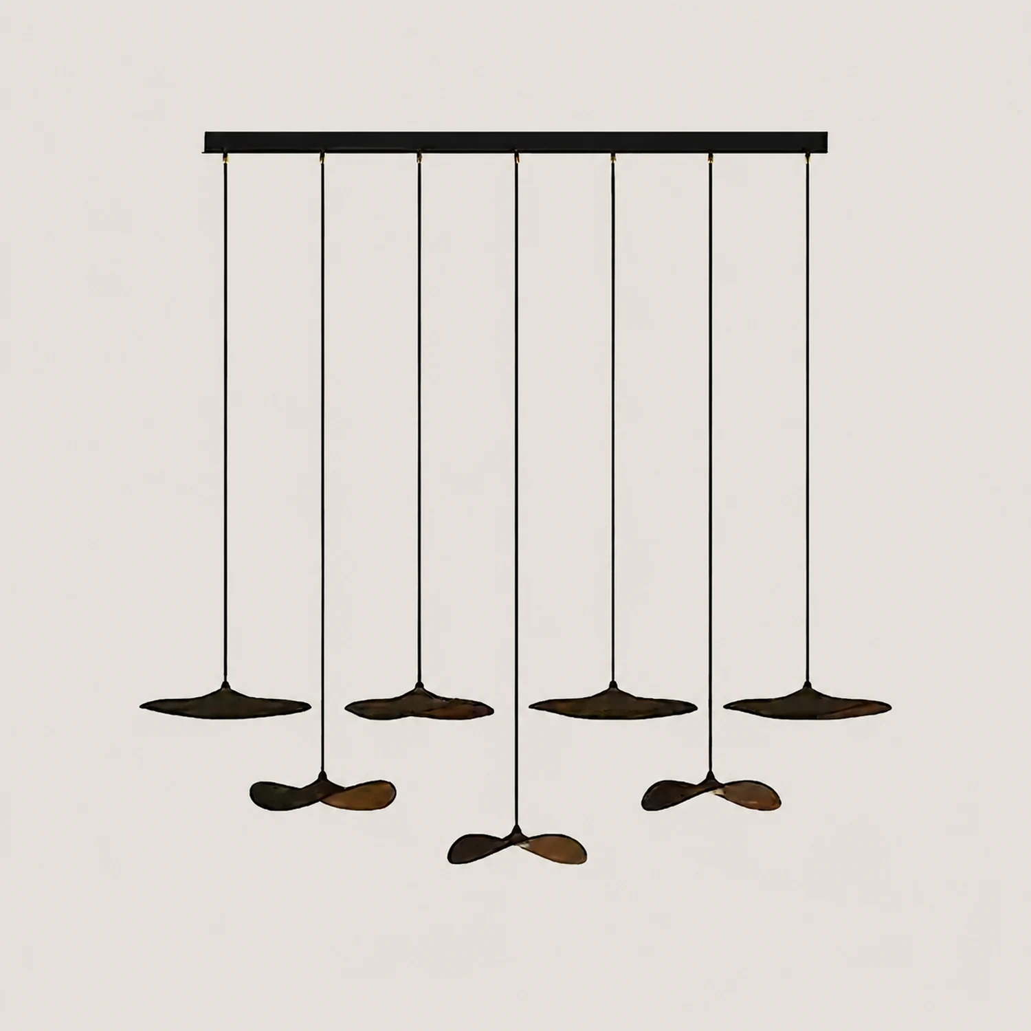 Empty Leaf Chandelier - Lumpaz