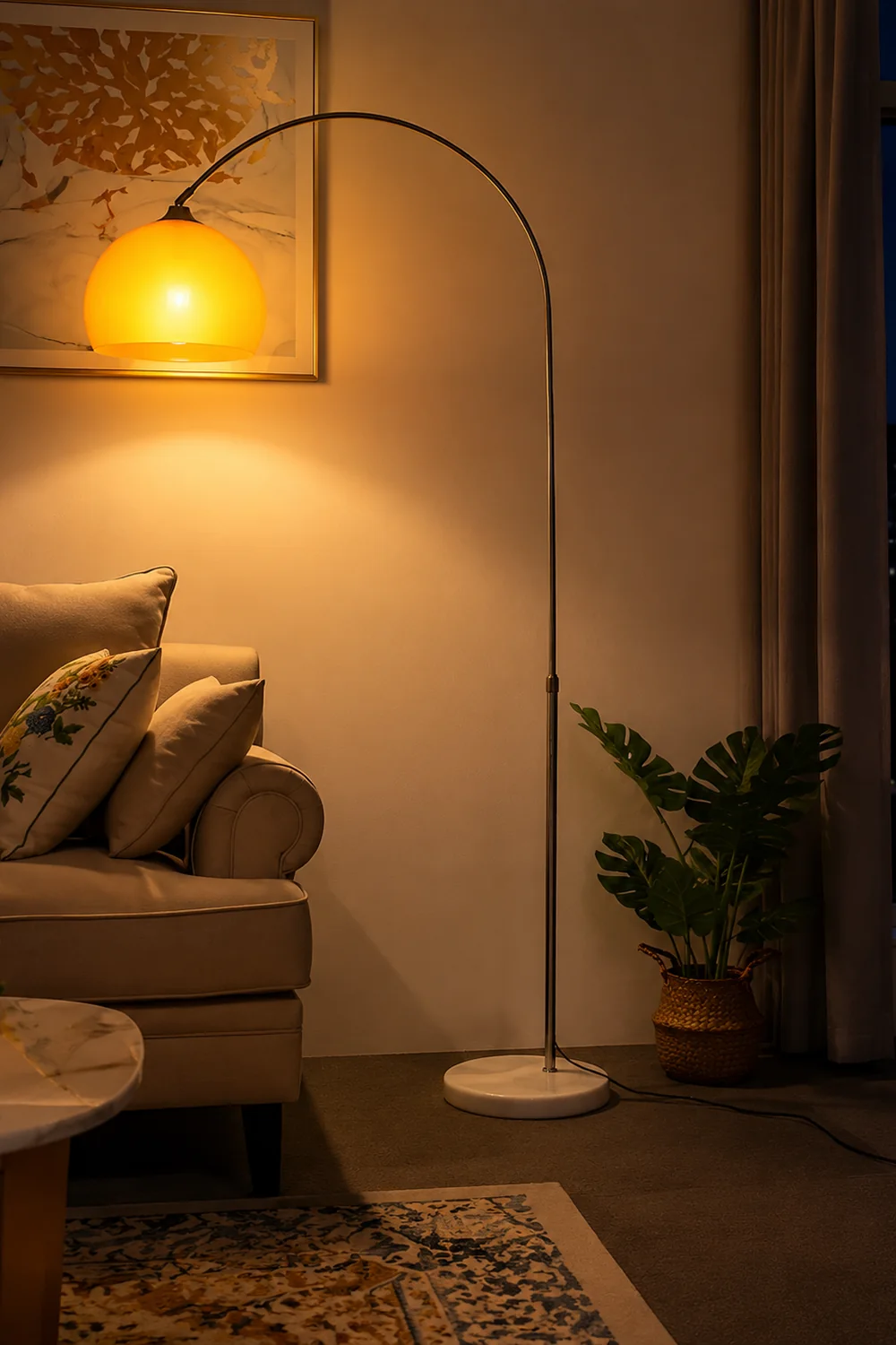 Orla Arch Floor Lamp - Lumpaz