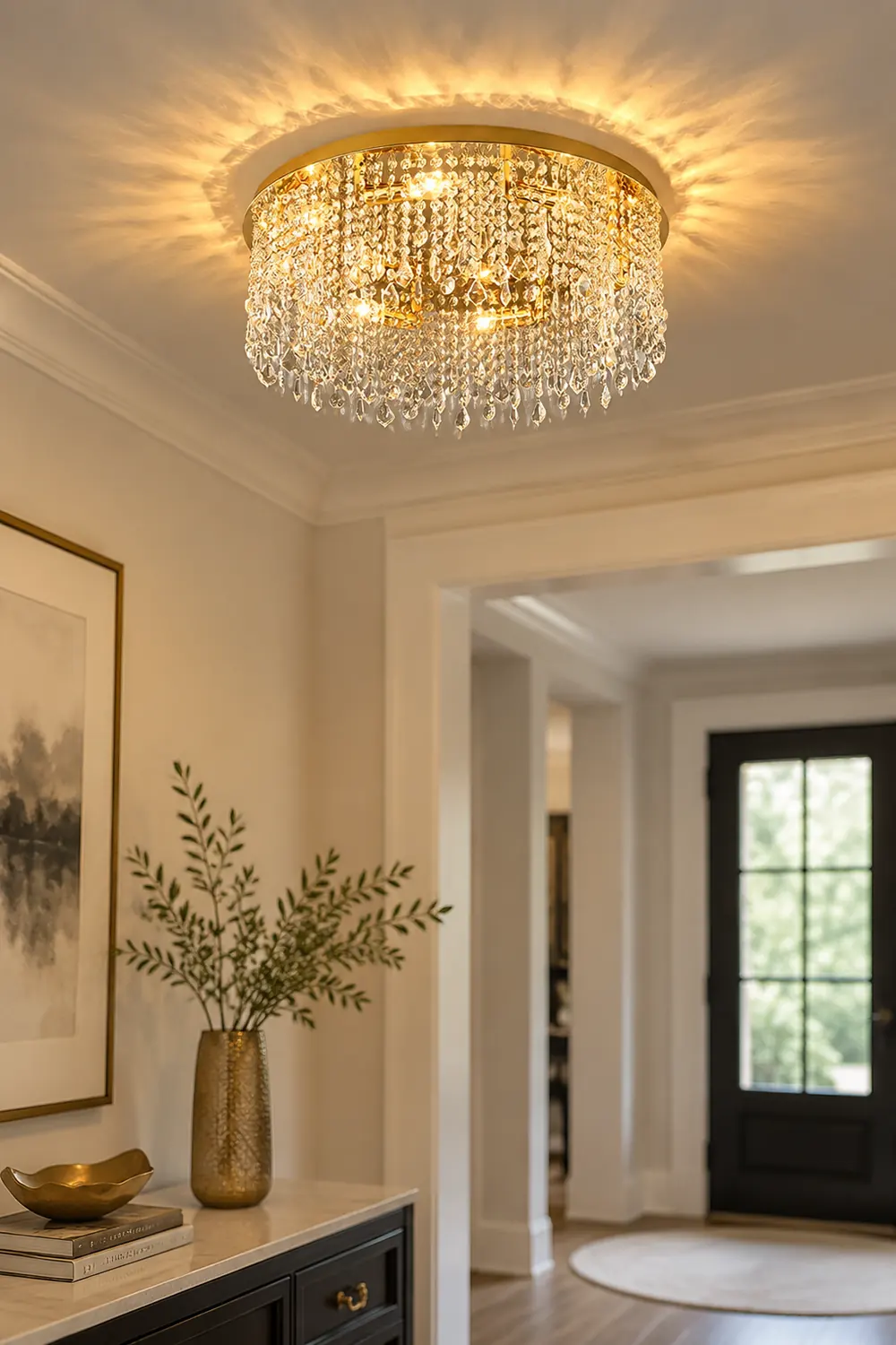 Beirio Crystal Ceiling Lamp - Lumpaz