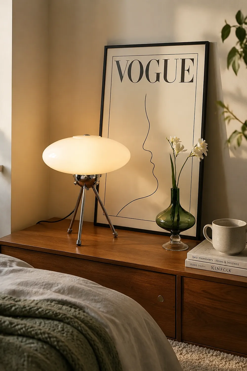Glass UFO Table Lamp - Lumpaz