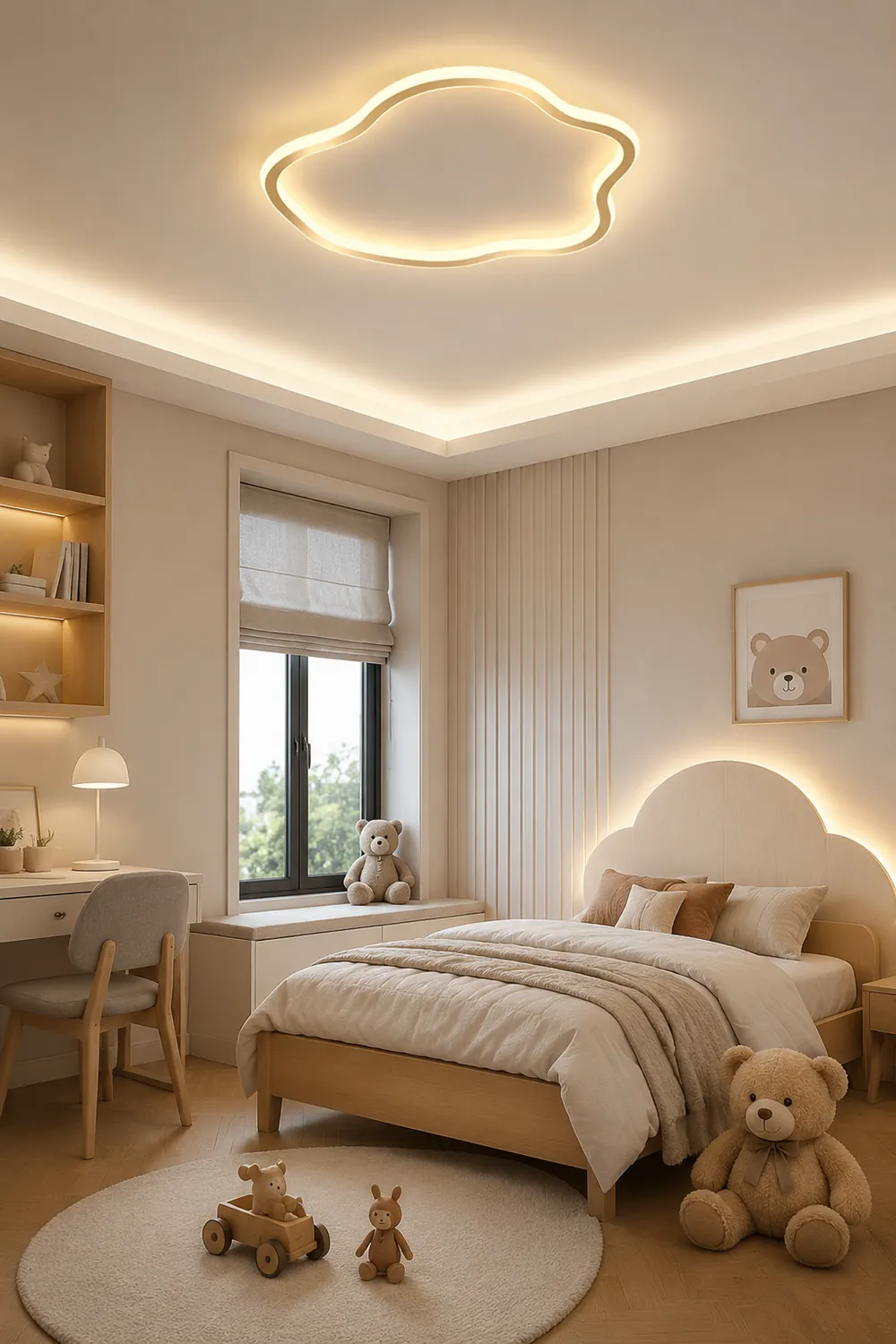 Creative Irregularly Flush Mount Ceiling Light - Lumpaz