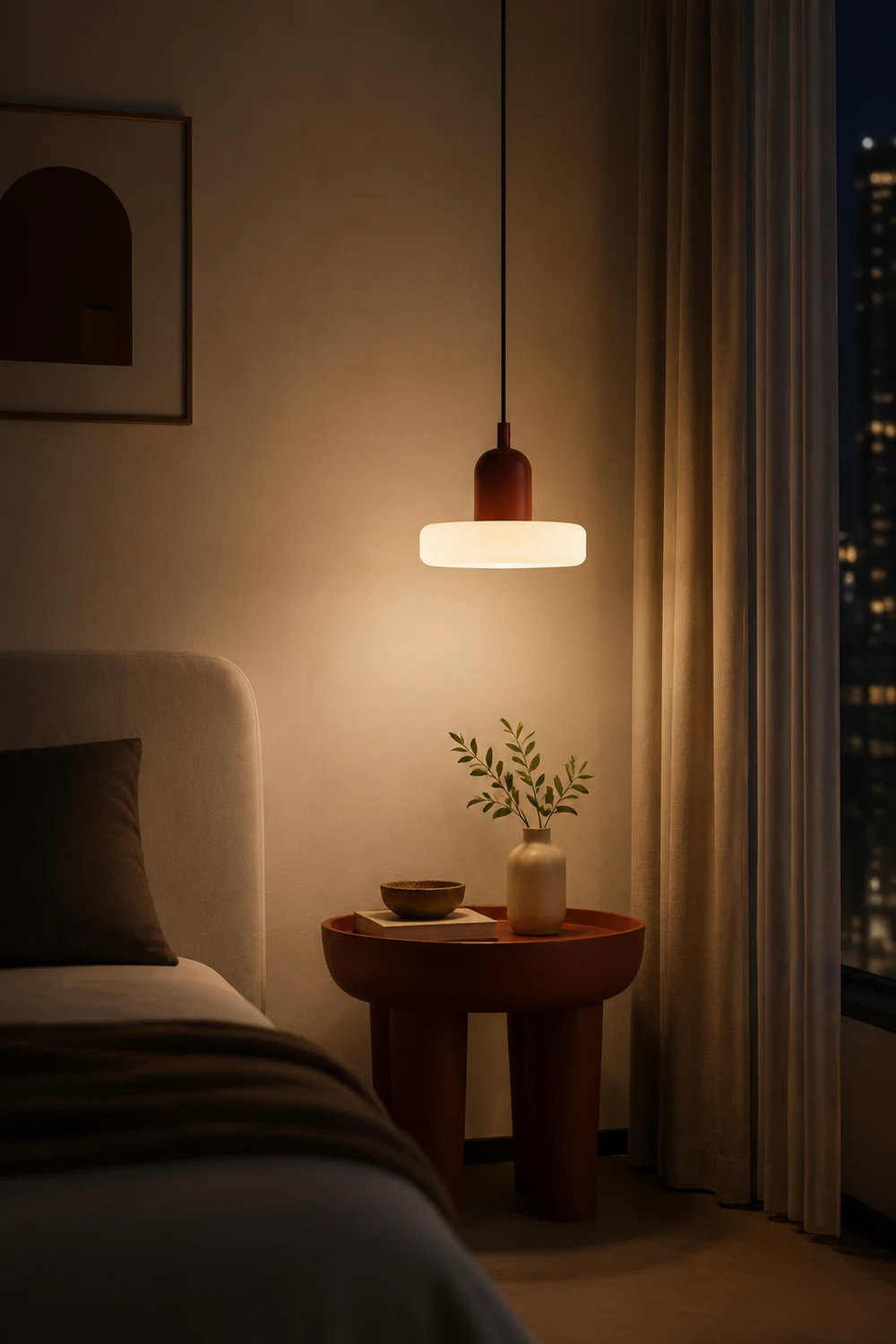 Curling Glass Pendant Lamp - Lumpaz