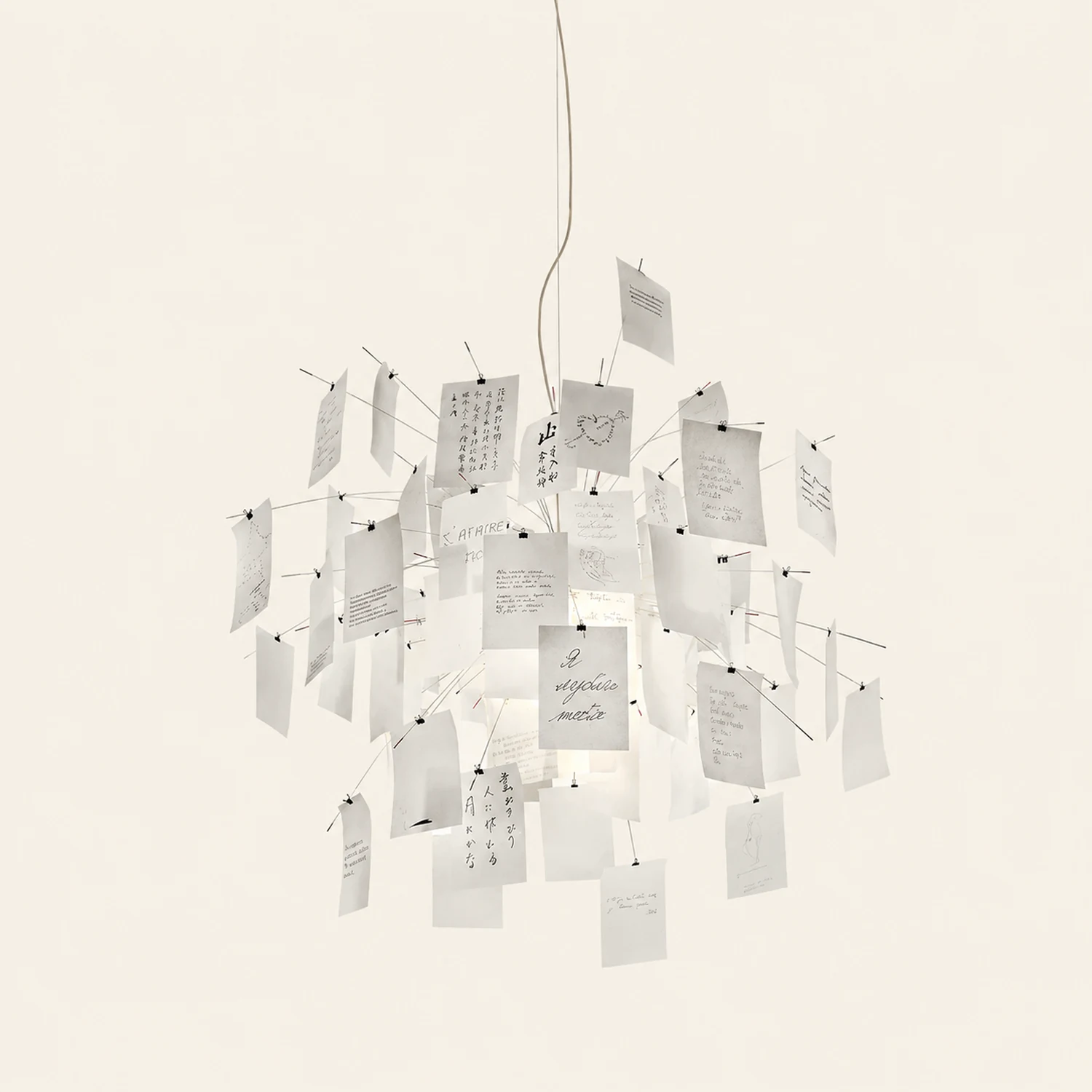 Paper Chandelier - Lumpaz