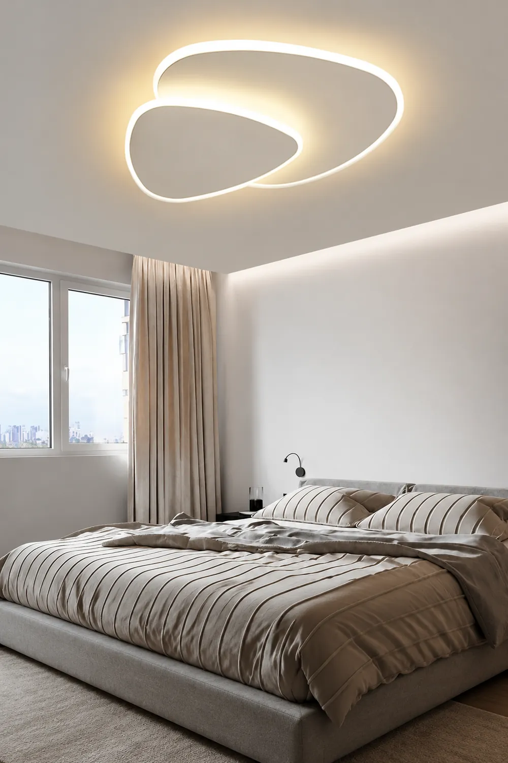 Nordic Geometry LED Acrylic Ceiling Light - Lumpaz