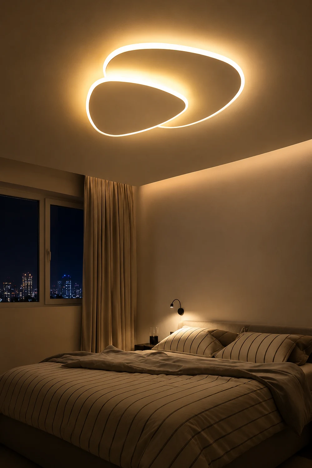 Nordic Geometry LED Acrylic Ceiling Light - Lumpaz