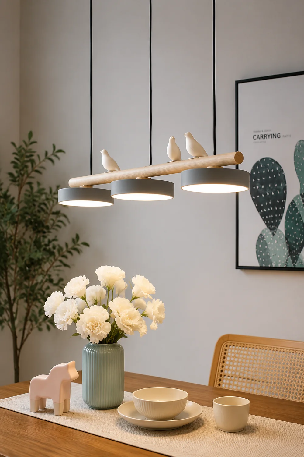 Sienna Bird Pendant Lamp - Lumpaz