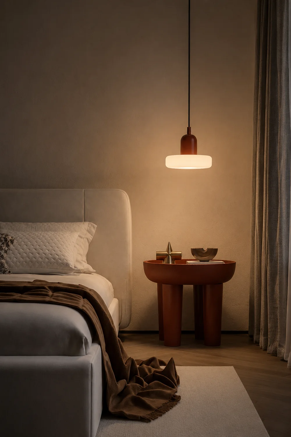 Curling Glass Pendant Lamp - Lumpaz